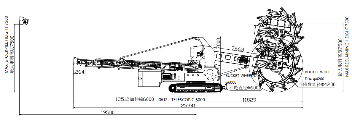  JXLW-1000 Кофичен багер 